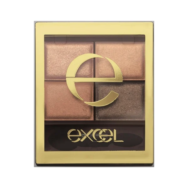 Excel Skinny Rich Shadow Sr 01 Beige Brown 4.3g