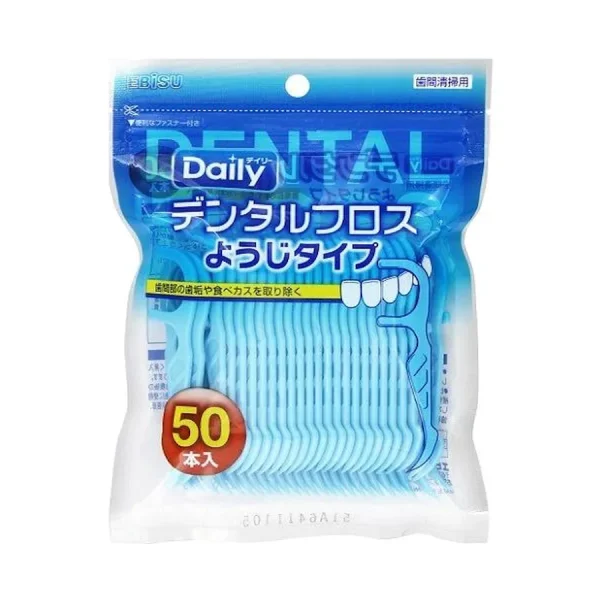 Ebisu Dental Floss / Toothpick Type N 50 Pieces