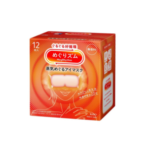 Kao Megurhythm Steam Eyemask No Smell 12 Pieces