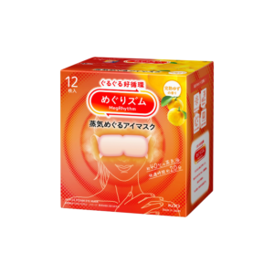 Kao Megurhythm Steam Eyemask Yuzu 12 Pieces