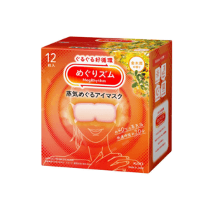 Kao Megurhythm Steam Eyemask Osmanthus (Kinmokusei) Scent 12 Pieces