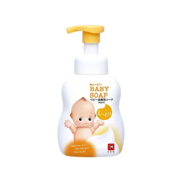 Cow Brand Kewpie Foaming Baby Wash Moist 400ml