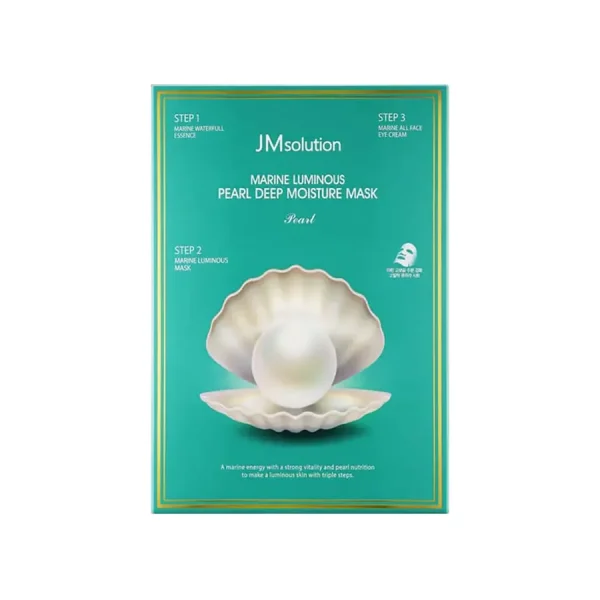 Jm Solution Marine Luminous Pearl Deep Moisture Mask – Ippondo Japanese ...