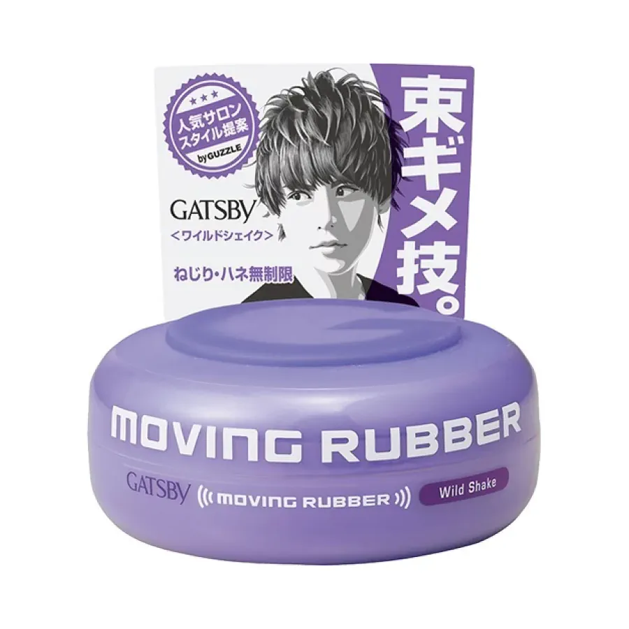 Mandom Moving Rubber Wild Shake Hair Wax 80g