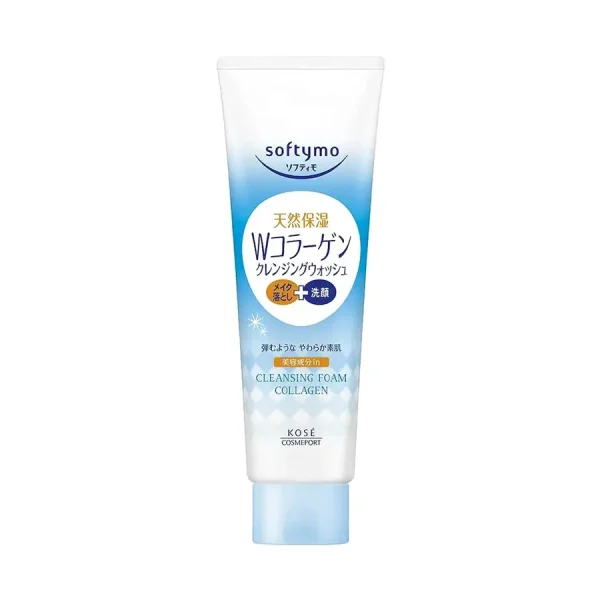 Kose Cosmeport Softymo White Cleansing Foam Collagen 190g