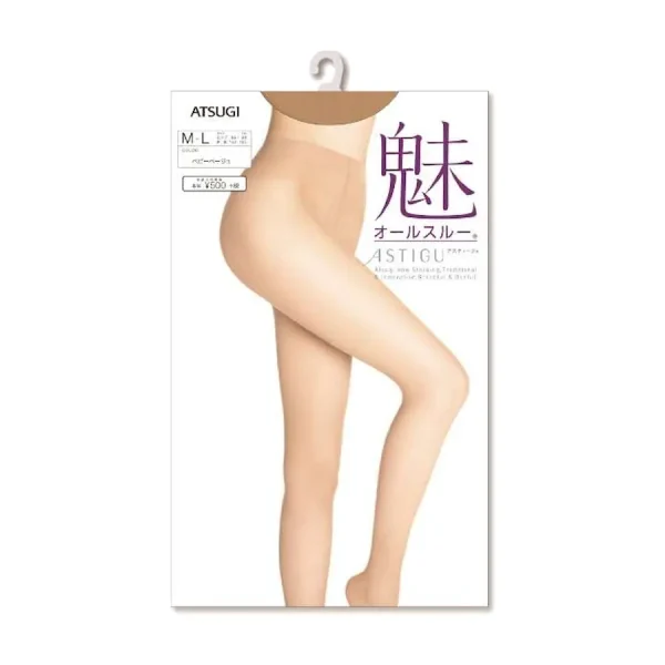 Atsugi Stocking Beige Fp5932 M-L