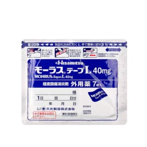 HISAMITSU Mohrus Tape L 40mg Muscle Pain Relief Patch ( 7 sheets)