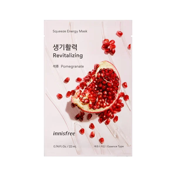 Innisfree Pomegranate Energy Mask 22ml