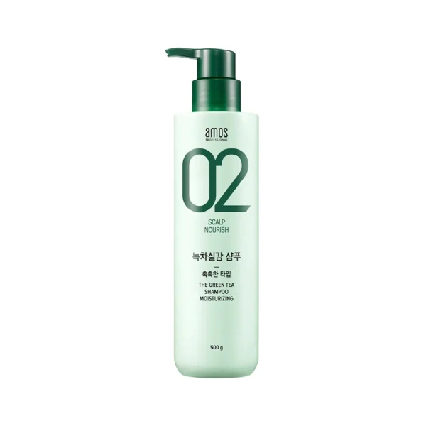 Amos Professional The Green Tea Shampoo Moisturizing 500g