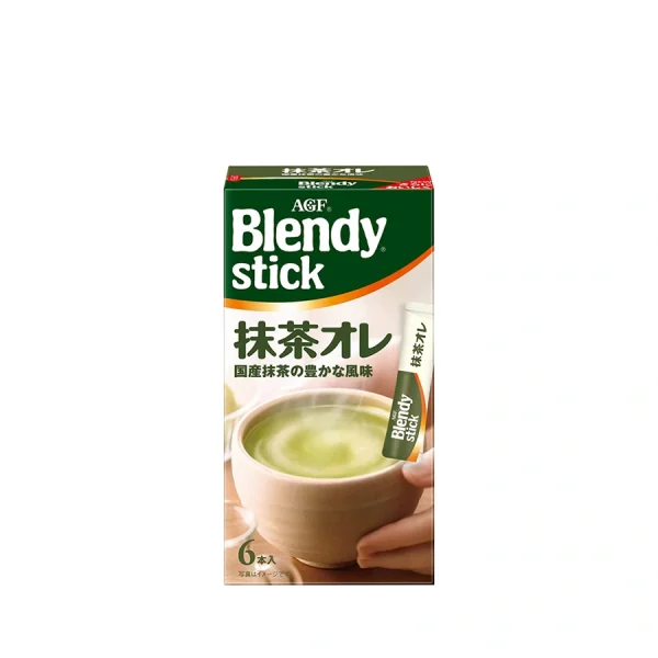 AGF BLENDY MATCHA AU LAIT COFFEE STICK 6PCS