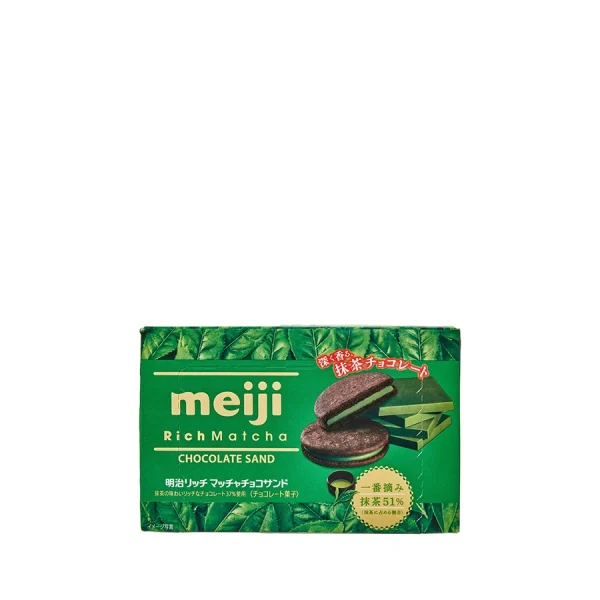 MEIJI RICH MATCHA BISCUIT 6PCS