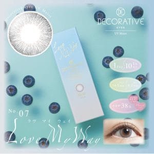 DECORATIVE LOVE MY WAY DAILY LENSES 10PCS
