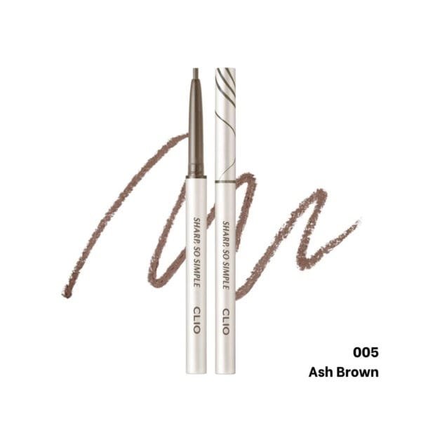 CLIO SHARP SO SIMPLE WATERPROOF PENCIL LINER 05 ASH BROWN