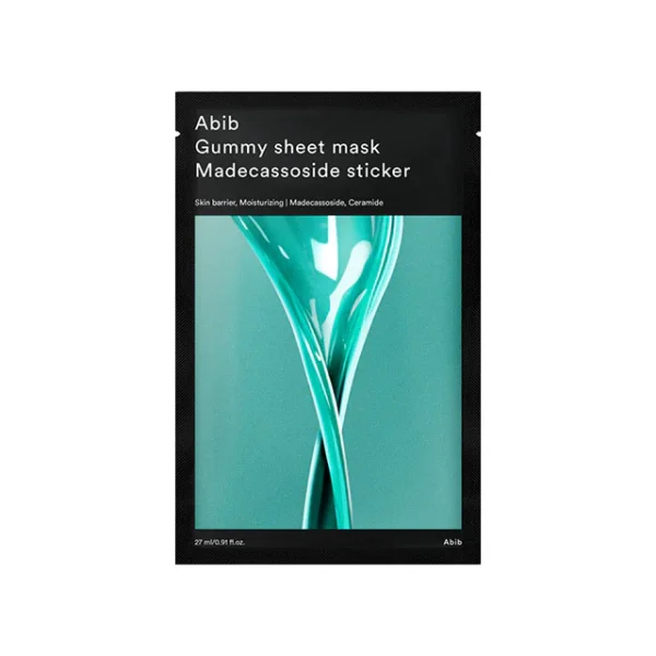 Abib Gummy Sheet Mask Pack Madecassoside Sticker 10p