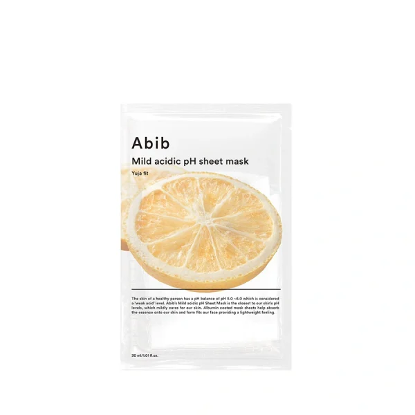 Abib Mild Acidic Ph Sheet Mask Yuja Fit