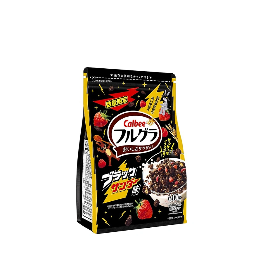 CALBEE FRUGRA BLACK THUNDER FLAVOR 600G