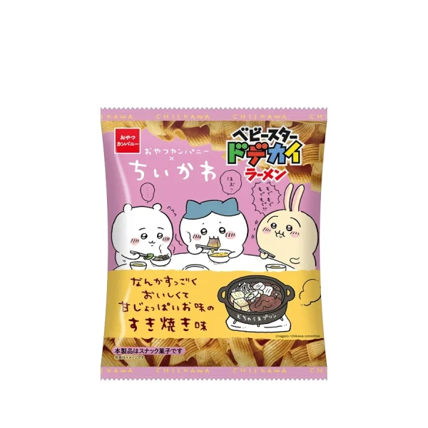 OYATSU COMPANY BABY STAR DODEKAI RAMEN CHIKAWA SUKIYAKI FLAVOR 60G