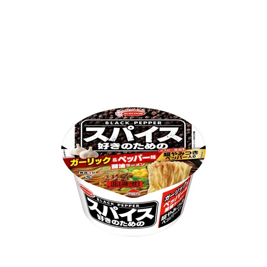 Acecook For Spice Lovers Garlic & Black Pepper Flavor Soy Sauce