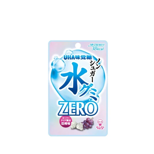 Mikakuto Water Gummy ZERO Kyoho Grape Flavor 23g