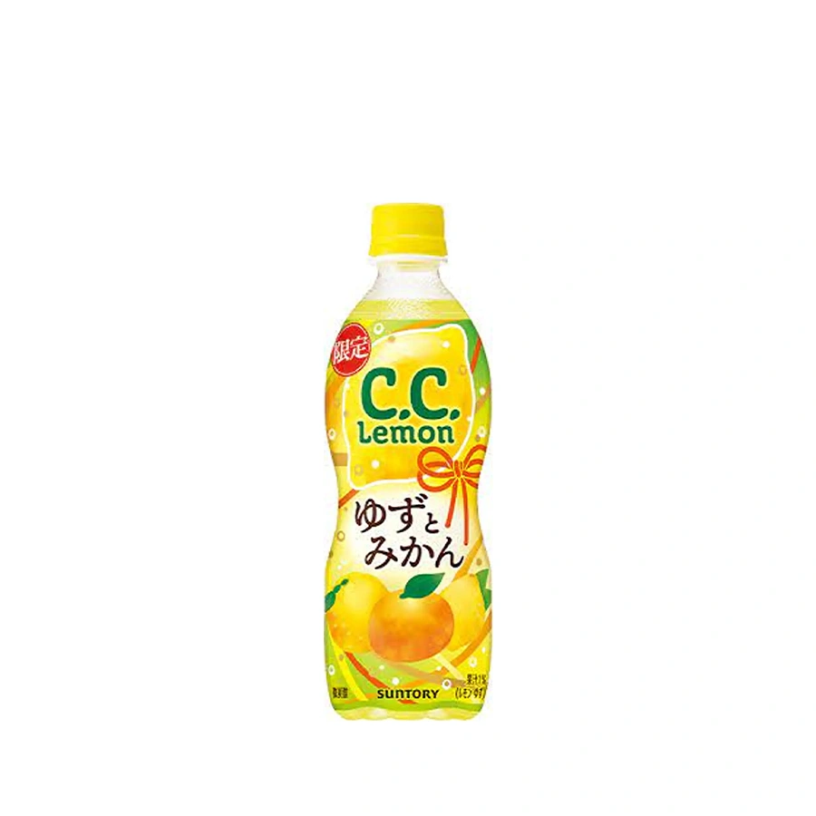 Suntory CC Lemon Yuzu & Mandarin Orange 500ml