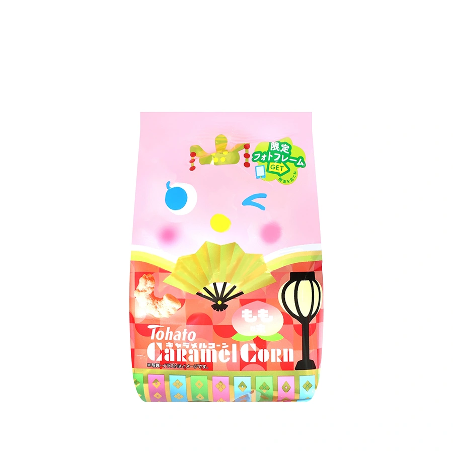 Tohato Caramel Corn Peach Flavor (Hinamatsuri) 65g