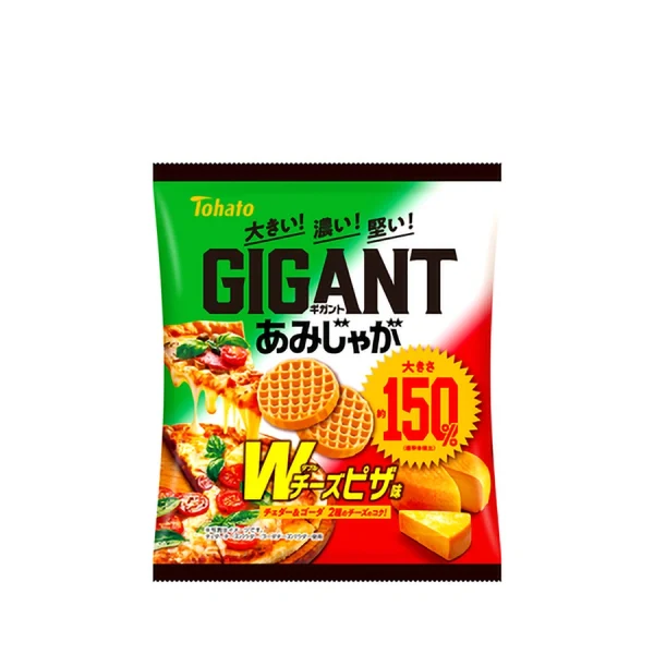 Tohato Gigant Amijaga Double Cheese Pizza Flavor 57g