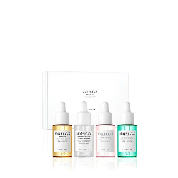 SKIN1004 MADAGASCAR CENTELLA AMPOULE KIT (30ML+30ML+30ML+30ML)