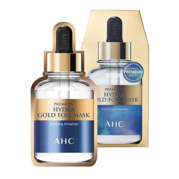 AHC Premium Hydra Gold Foil Mask 5pcs/Box