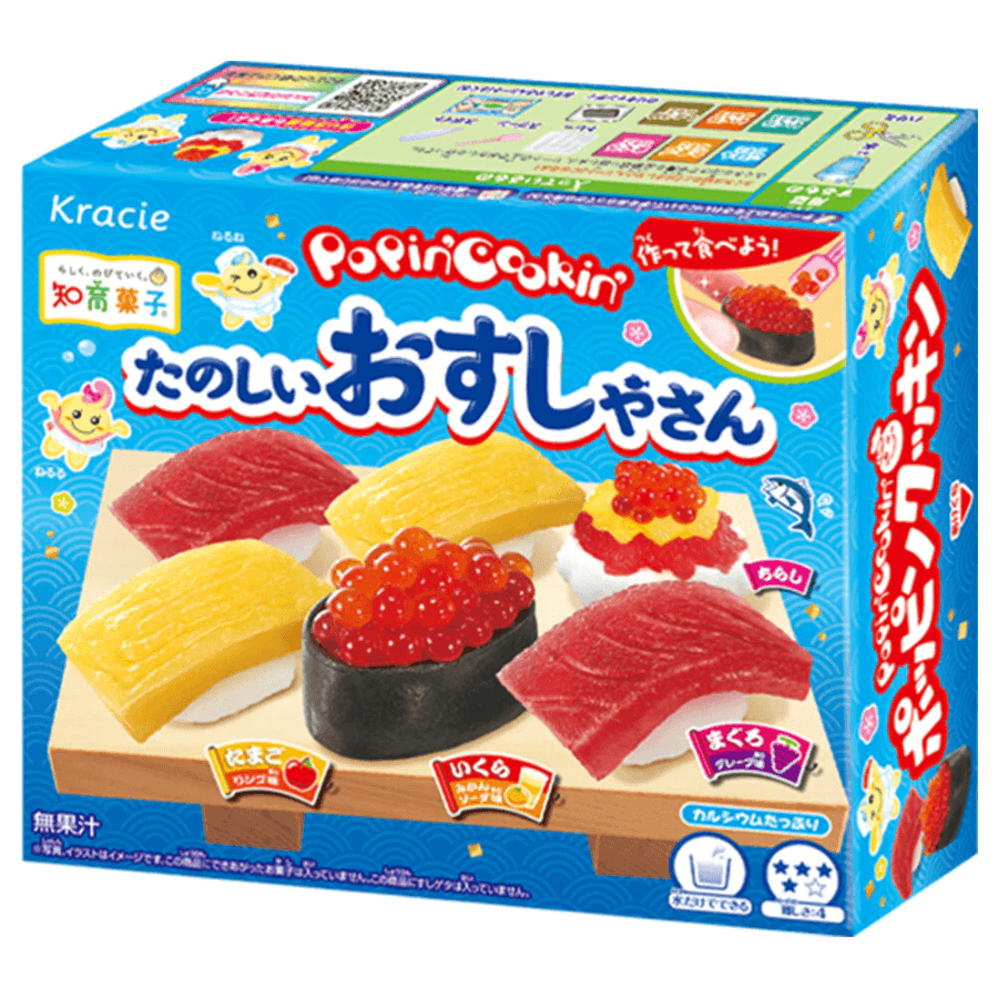 Kracie Foods Popin' Cookin' Fun Sushi Shop 29g 5 pieces
