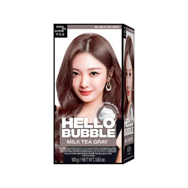 Miseenscene Hello Bubble Hair Colour [#9G MILKTEA GRAY]