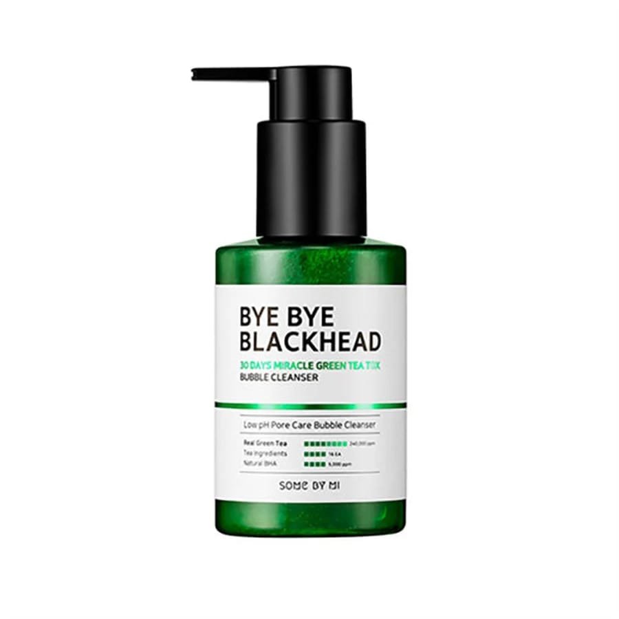 Some By Mi Bye Bye Blackhead 30 Days Miracle Green Tea Tox Bubble Cleanser 120G