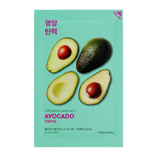 HOLIKA HOLIKA Pure Essence Single Sheet Mask - Avocado