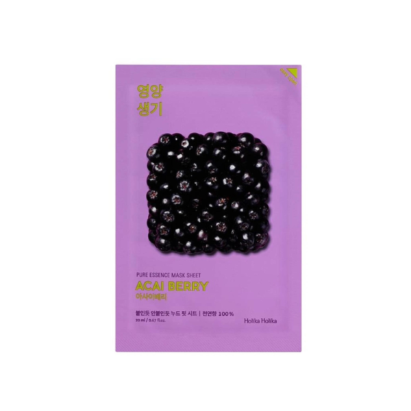 HOLIKA HOLIKA Pure Essence Single Sheet Mask - Acai Berry