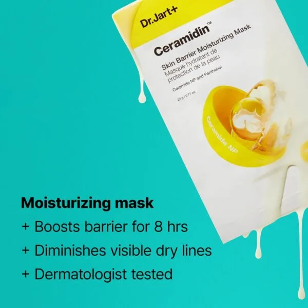DR. JART+ CERAMIDIN SKIN BARRIER MOISTURIZING MASK 5pcs (1pc) - Image 2