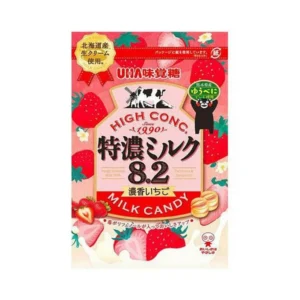 UHA MIKAKUTO EXTRA RICH MILK  RICH STRAWBERRY 75G