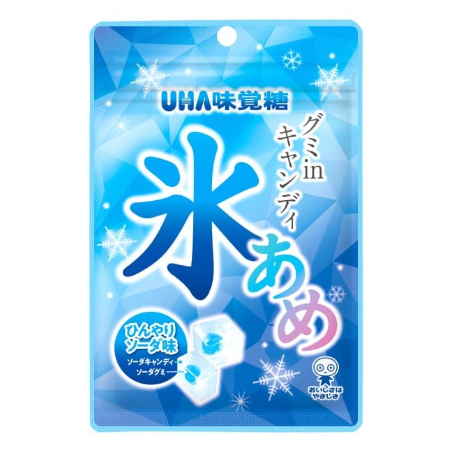 UHA MIKAKUTO ICE CANDY SODA FLAVOR 63G