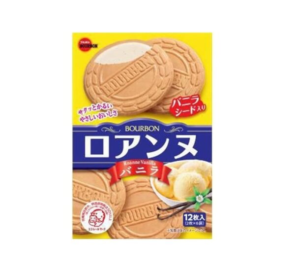 BOURBON ROANNE VANILLA 12 Pcs