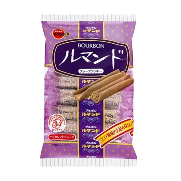 BOURBON LUMONDE COOKIE 12 STICKS