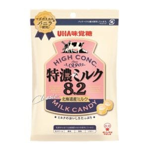 UHA HOKKAIDO TOKUNO MILK 8.2  CANDY 88G