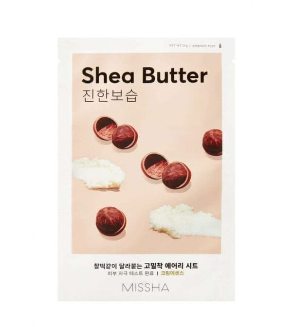 MISSHA AIRY FIT SINGLE SHEET MASK - SHEA BUTTER