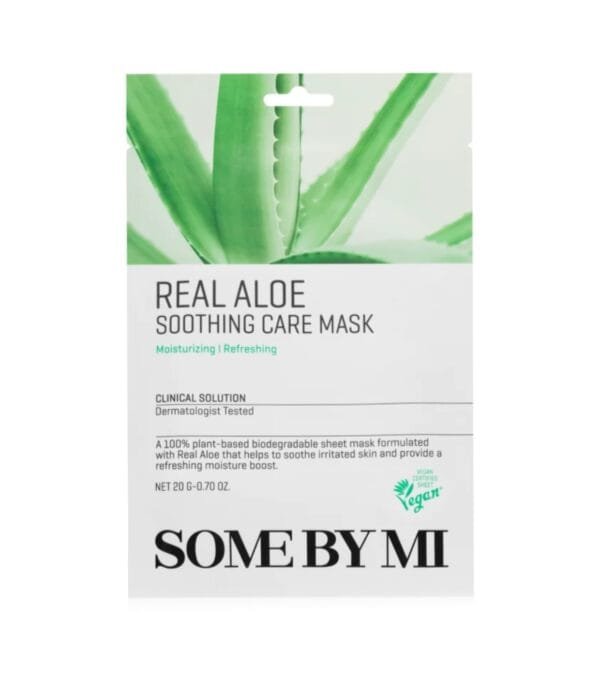 SOME BY MI REAL ALOE SOOTHING CARE MASK