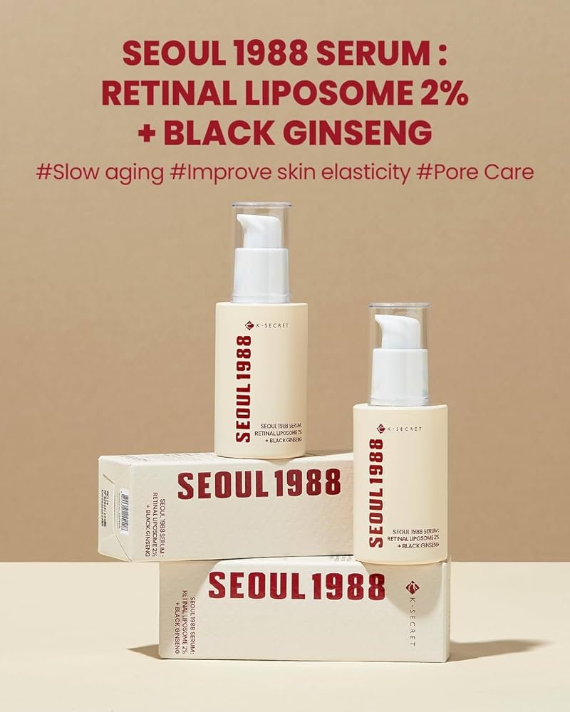 K-SECRET SEOUL 1988 SERUM: RETINAL LIPOSOME 2% + BLACK GINSENG - Image 2