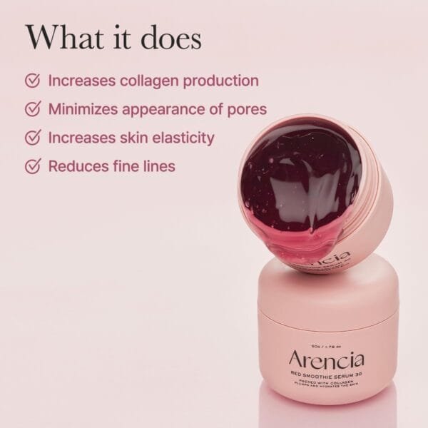 ARENCIA FRESH RED SMOOTHIE SERUM 30 (50G) - Image 2