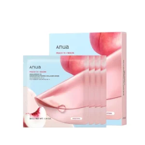 ANUA PEACH 70 NIACIN BRIGHTENING COLLAGEN MASK (4EA)