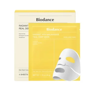 BIODANCE Radiant Vita Niacinamide Real Deep Mask Set (4 Masks)