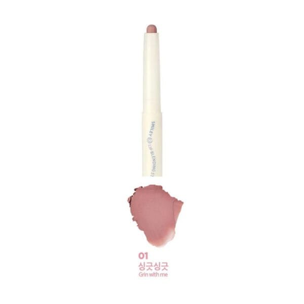 LILYBYRED SMILEY LIP BLENDING STICK #01 Grin With Me: Rose beige