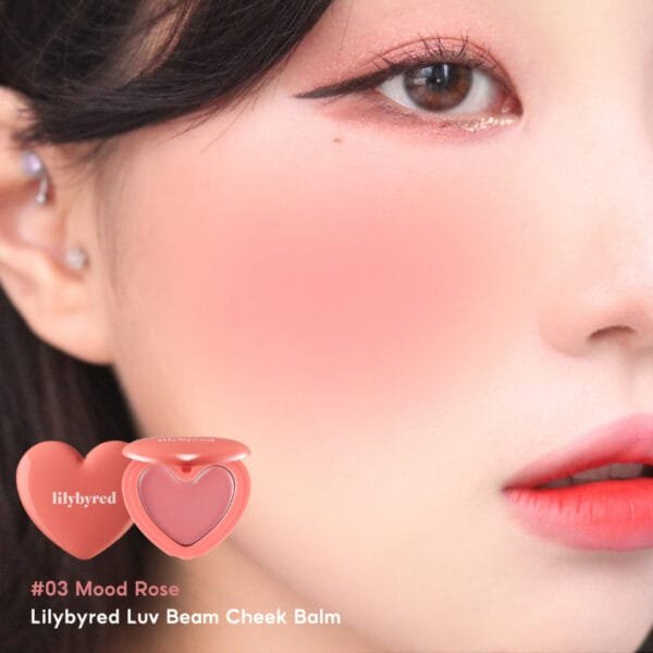 LILYBYRED LUV BEAM CHEEK BALM #03 EMOTIONAL BEAM - Image 2