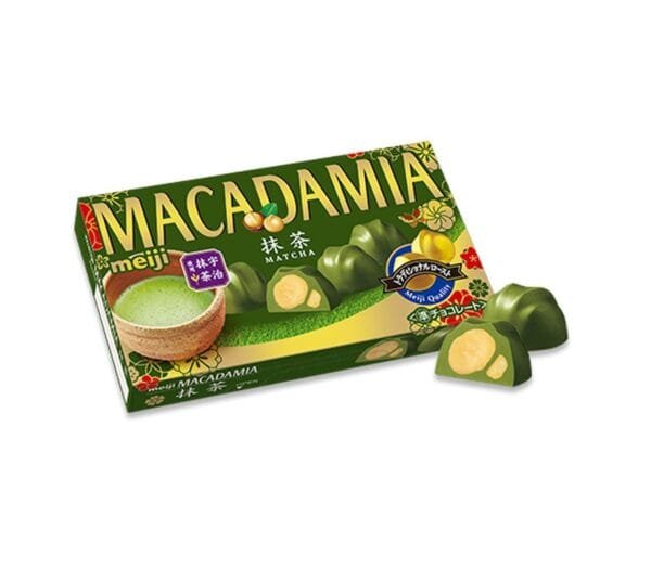 Meiji Macadamia Chocolate Matcha 9 pieces