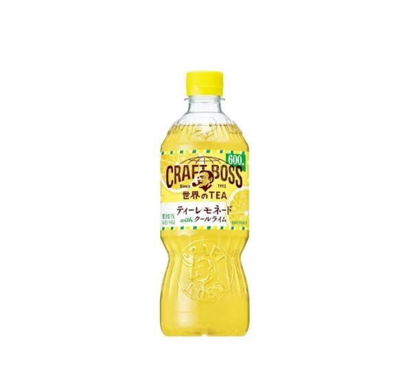 Suntory Craft Boss Fruit Tea Lemon Flavour 600ml