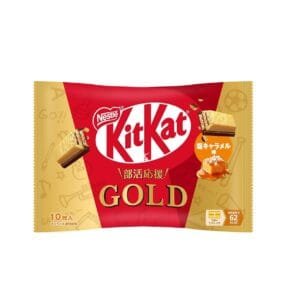 Nestle KitKat Gold Salt Caramel Mini 10pcs